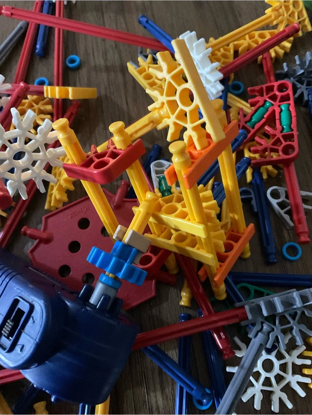 3 lots K'NEX Building Set Bulk Lot Assorted Parts Pieces No. Box